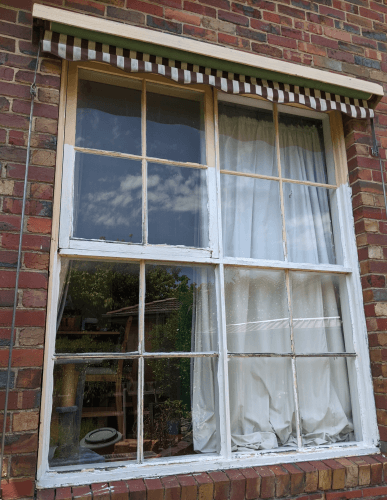 Dalpura colonial timber window detail